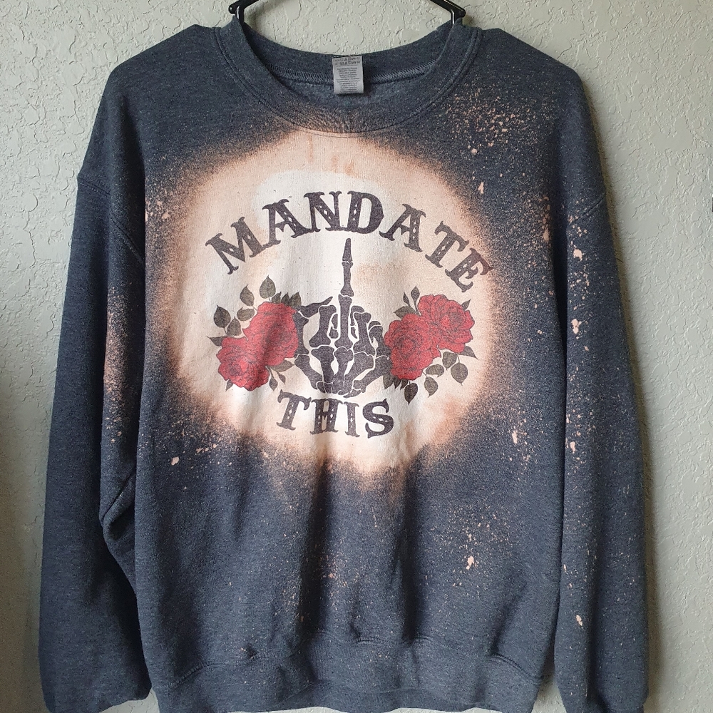Bleached sweatshirt